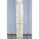 Starry Night Collection Window Panels  - Blue