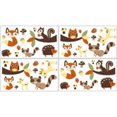 Forest Friends Collection Wall Decal Stickers