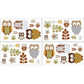 Owl Collection Wall Decal Stickers