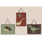 Dinosaur Land Collection Wall Hangings