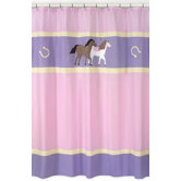 Pony Shower Curtain
