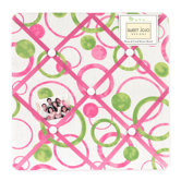 Circles Pink Collection Memo Board