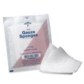 Gauze Sponges, Nonsterile, 4"x4", 8 Ply, 200/PK, White