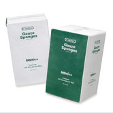 Gauze Sponges, Nonsterile, 3"x3",12 Ply, 200/BX, White