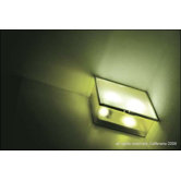Box Halogen Wall or Ceiling Light - Square
