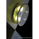 Box Halogen Wall or Ceiling Light - Circle