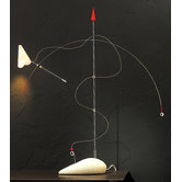 Titivilus One Light Table Lamp in Chrome
