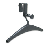 Over-the-Panel Hook with Steel Single-Coat Hanger