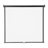 Wall or Ceiling Projection Screen in White Matte with Black Matte Casing