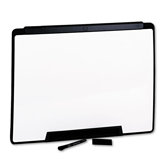 Motion Portable Dry-Erase Board in White with Black Frame 36" W x 24" H