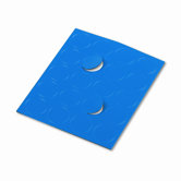 Magnetic Circles, 3/4" Diameter, Blue, 20 per Set
