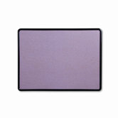 Contour Fabric Bulletin Board, 48 x 36, Mauve, Plastic Burgundy Frame