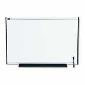 Total Erase Marker Board, 36 x 24, White, Gray Aluminum Frame