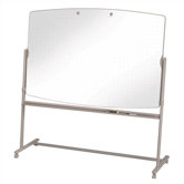 Total Erase Reversible Mobile Easels in Neutral/White