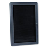 Enclosed Magnetic Directory in Black with Gray Frame
