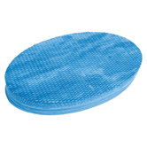 95069Oval Balance Pad in Marble Blue