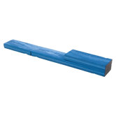 Folding Balance Beam in Marble Blue