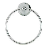 Kingston Towel Ring in Chrome