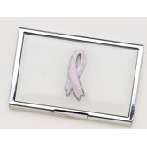 Pearl Business Card Case in White