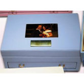 Exquisite Leather Memory Keepsake Box
