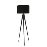 Stehleuchte "Tripod" in Schwarz