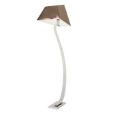 One Light Floor Lamp in Polished Chrome