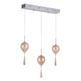 Contemporary 3 Light Drop Pendant