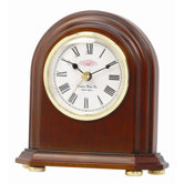 Solid Wood Mantle Clock