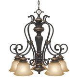 Jefferson 5 Light Nook Chandelier