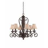 Jewelry 6 Light Chandelier