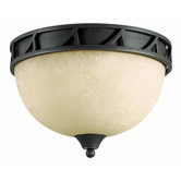 Luxor 3 Light Flush Mount