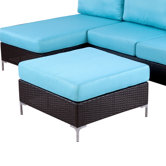 Napa Springs Ottoman with Cushion