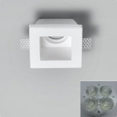 Invisibli 4 Light Recessed Fixed LED Step Light