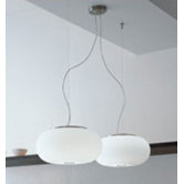 Blow Large Single Light Pendant in Nickel