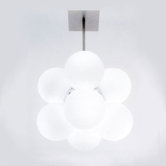 Banale Eight Light Pendant in Chrome