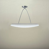 Zenith Two Light Pendant in White