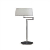 Classic Extendable Table Lamp in Chrome