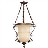 Zona 45" Pendant in Rustic Bronze