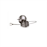 Atomo Two Light Left Facing Wall Sconce in Aluminum