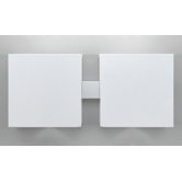 Dau Two Light Wall Sconce in White