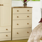 Blenheim Deep Chest of 4 Drawers