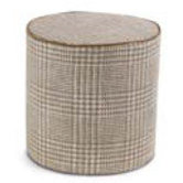 Nalco Cylindrical Pouf Ottoman