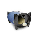 Scratch Kabin Cat House in Blueberry