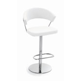 New York Leather Stool