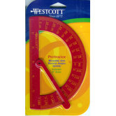 Plastic Protractor With Arm