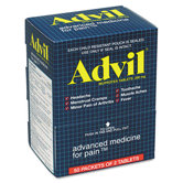 Advil Tablets Pain Reliever Refill (50 Packs per Box)
