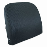 Memory Foam Massage Lumbar Cushion, 12-3/4W X 3-1/2D X 12-1/2H