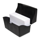 Index Card Holders, 5"x8", Black