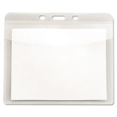 Pvc-Free Badge Holders, Horizontal, 4" X 3", 50/Pack