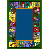 Educational My Favorite Rhymes Kids Rug